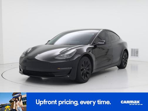 Black 2023 Tesla Model 3