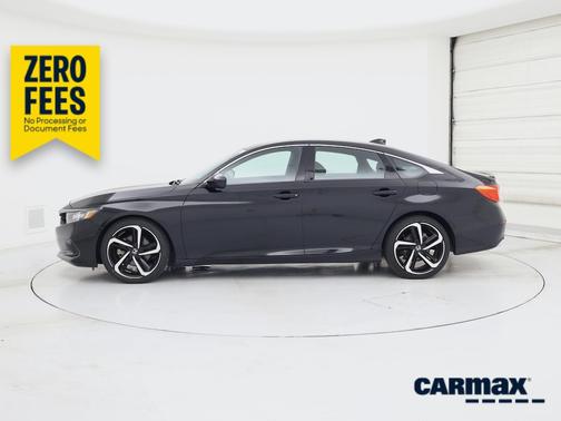 Black 2022 Honda Accord Sport