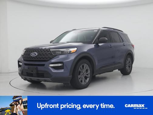 Blue 2021 Ford Explorer XLT