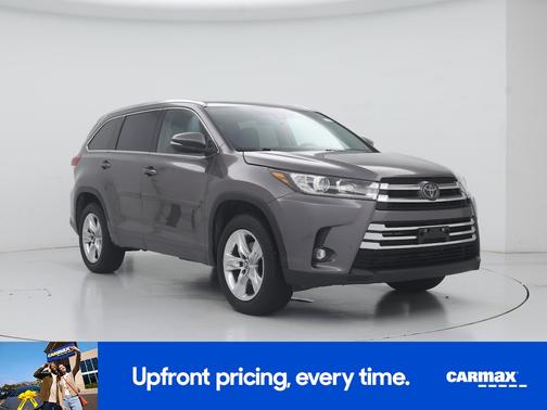 Gray 2019 Toyota Highlander Limited