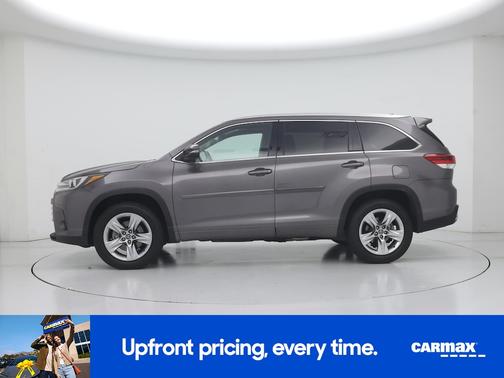 Gray 2019 Toyota Highlander Limited
