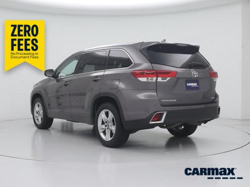 Gray 2019 Toyota Highlander Limited