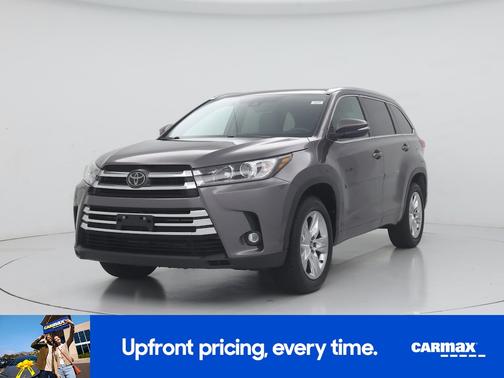 Gray 2019 Toyota Highlander Limited