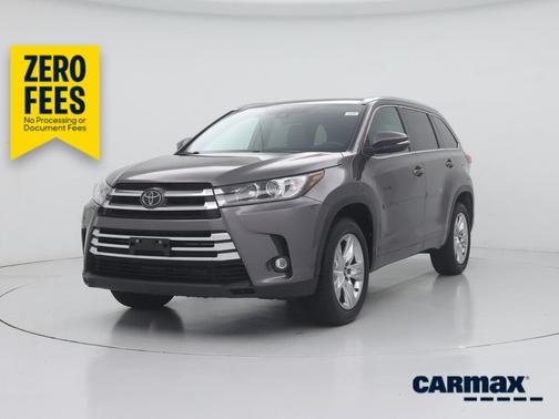 Gray 2019 Toyota Highlander Limited