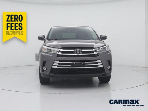 Gray 2019 Toyota Highlander Limited