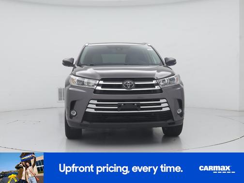Gray 2019 Toyota Highlander Limited