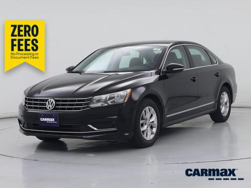 Black 2016 Volkswagen Passat S