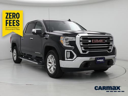 Black 2021 GMC Sierra 1500 SLT