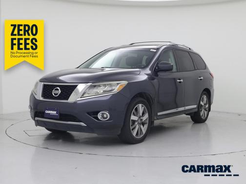 Gray 2014 Nissan Pathfinder Platinum