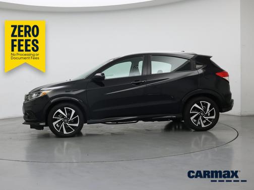 Black 2020 Honda HR-V Sport