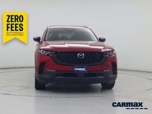 Red 2025 Mazda CX-50 Hybrid Premium Plus