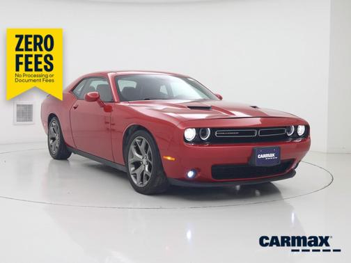 Red 2016 Dodge Challenger SXT Plus