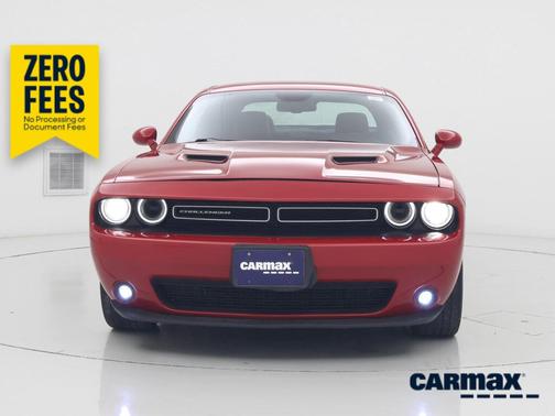 Red 2016 Dodge Challenger SXT Plus