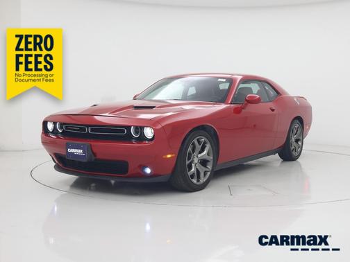 Red 2016 Dodge Challenger SXT Plus