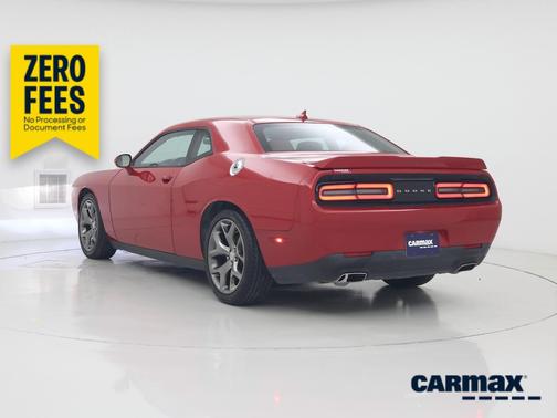 Red 2016 Dodge Challenger SXT Plus