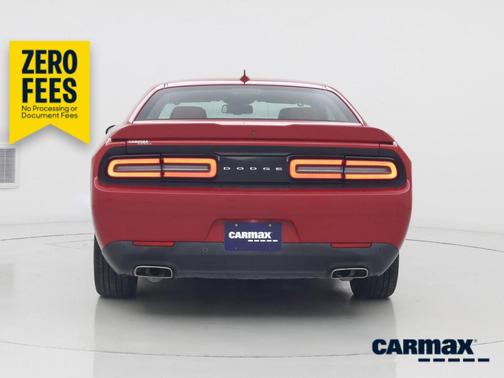 Red 2016 Dodge Challenger SXT Plus