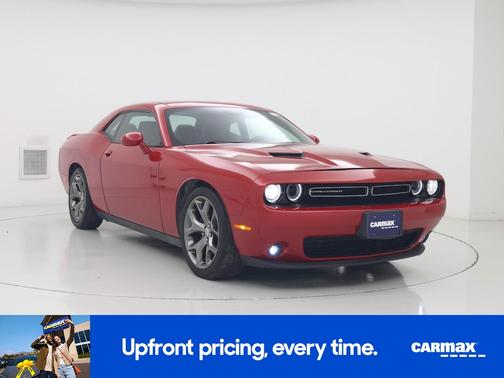 Red 2016 Dodge Challenger SXT Plus