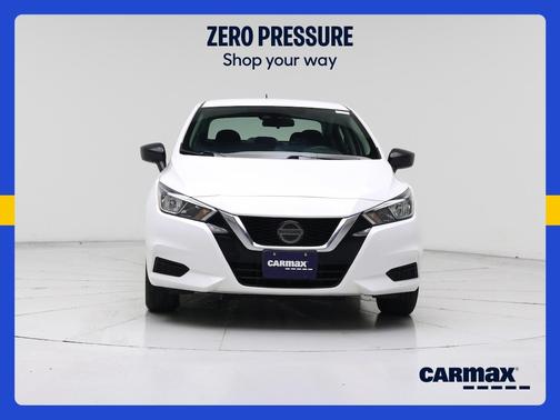 White 2021 Nissan Versa S