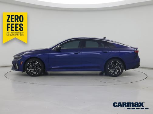 Blue 2025 Kia K5 GT-Line