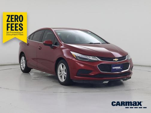 Red 2018 Chevrolet Cruze LT