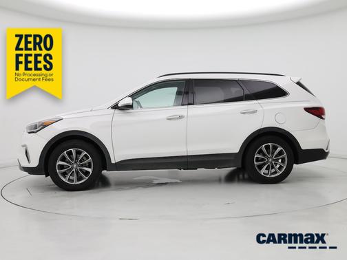White 2019 Hyundai Santa Fe XL SE