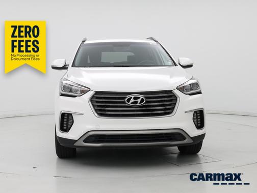 White 2019 Hyundai Santa Fe XL SE