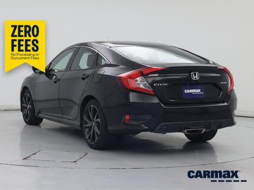 Black 2020 Honda Civic Sport