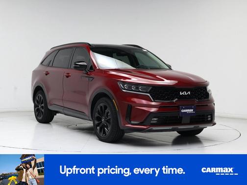 Red 2022 Kia Sorento SX