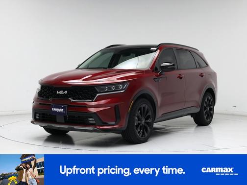 Red 2022 Kia Sorento SX