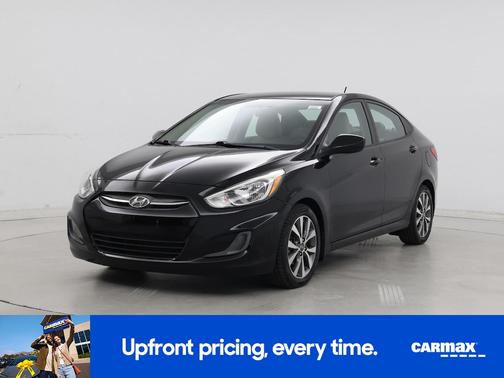 Black 2017 Hyundai Accent Value Edition