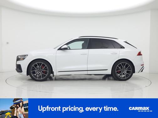 White 2020 Audi Q8 Premium Plus