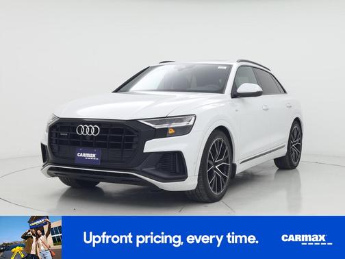 White 2020 Audi Q8 Premium Plus