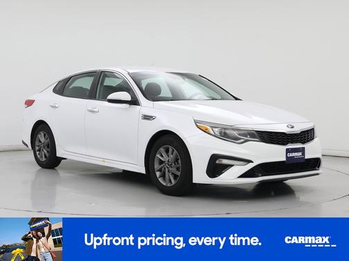 White 2020 Kia Optima LX