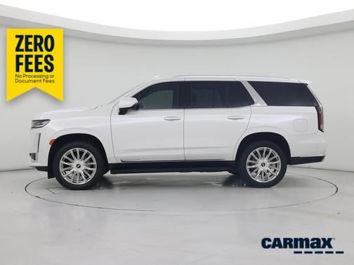 White 2021 Cadillac Escalade Premium Luxury