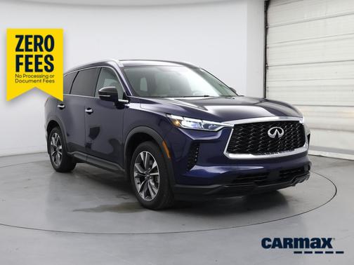 Blue 2023 INFINITI QX60 Luxe