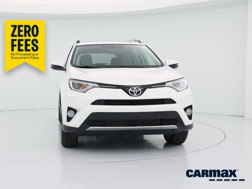 White 2016 Toyota RAV4 XLE