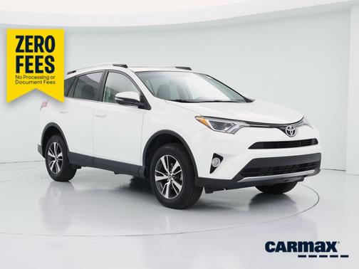 White 2016 Toyota RAV4 XLE