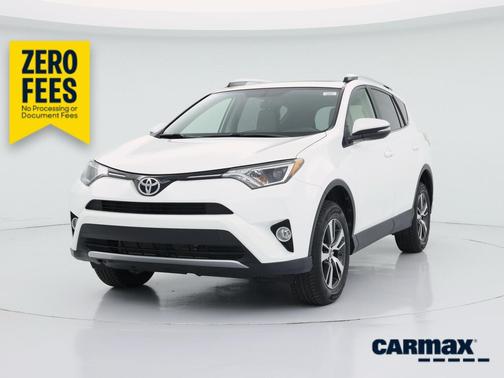 White 2016 Toyota RAV4 XLE