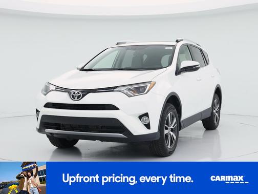 White 2016 Toyota RAV4 XLE