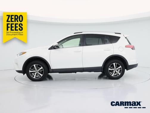 White 2016 Toyota RAV4 XLE