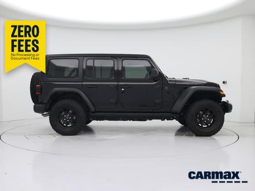 Black 2024 Jeep Wrangler Willy's