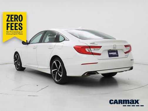 White 2020 Honda Accord Sport