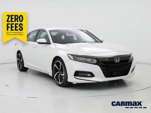 White 2020 Honda Accord Sport