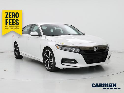 White 2020 Honda Accord Sport