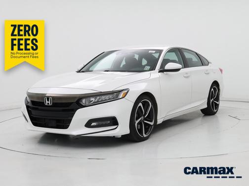 White 2020 Honda Accord Sport