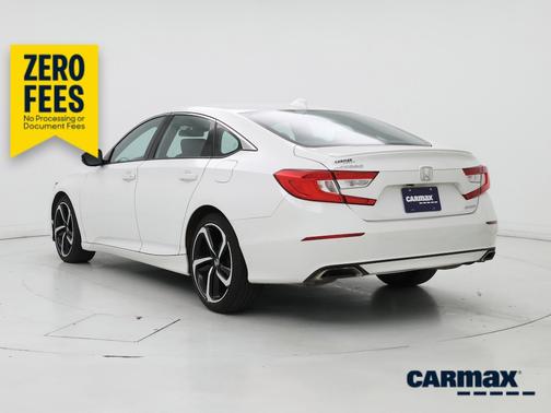White 2020 Honda Accord Sport