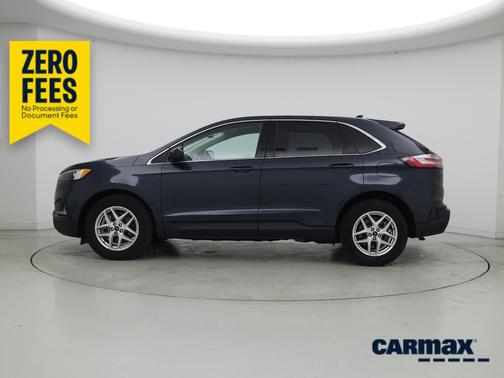 Blue 2023 Ford Edge SEL