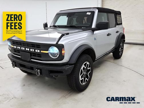 Silver 2021 Ford Bronco Black Diamond