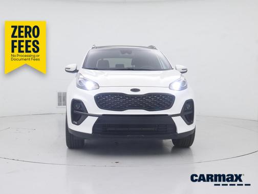 White 2021 Kia Sportage S