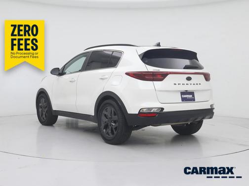 White 2021 Kia Sportage S